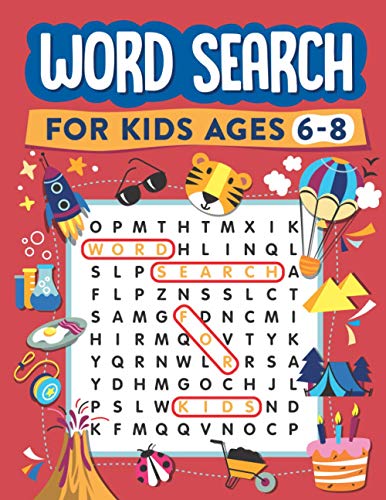 Word Search for Kids Ages 6-8: 100 Word Search Puzzles (Search and Find)